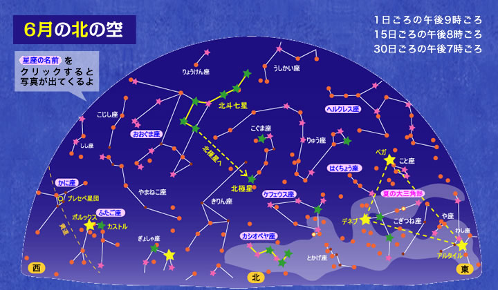 6月の北の空